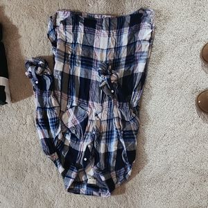 ID 23 size M plaid tunic